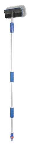 Lampa 38001 Truck-Wash, Set idrospazzola con Manico telescopico, innesto a Vite, Lunghezza 140-240 cm