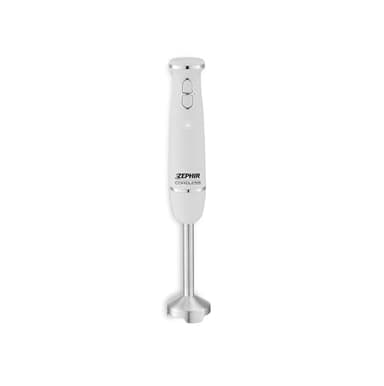 Zephir, Frullatore ad Immersione Senza Filo, Minipimer Cordless, Sistema di Sicurezza Attivazione Motore, Gambo e Lama in Acciaio Inox, Ricaricabile via USB, LED Funzionamento