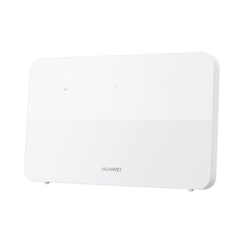 HUAWEI Router 4G+ CPE 5, B636, Router SIM LTE, Cat 7+, DL 400Mbps/UL 200Mbps, Wi-Fi 6 AX3000, 1 LAN/WAN+3 LAN, Copertura del Segnale di Livello Industriale, Bianco
