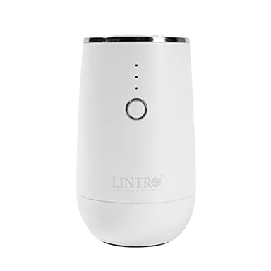 LINTRO - Diffusore di oli essenziali portatile senza acqua, ricaricabile USB di tipo C, diffusore nebulizzante per aromaterapia 100% puro olio essenziale per auto, ufficio, camera da letto, spa