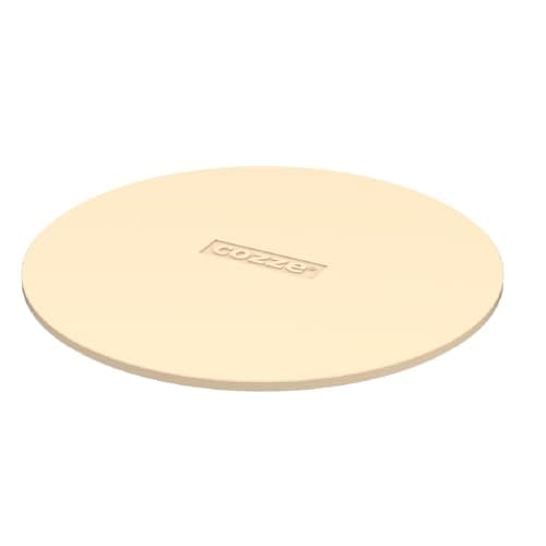 Cozze® Pietra per pizza da 17", Ø 42,5 x 1,0 cm, pietra per pizza e barbecue, pizza croccante a casa, ideale per forni rotanti per pizza, perfetto piacere a casa