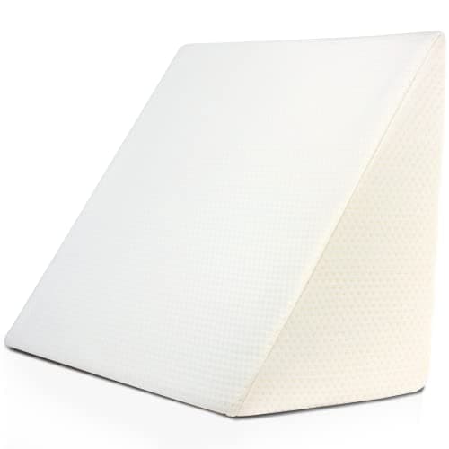 Purovi Cuscino Antireflusso Ergonomico - Cuscino a Cuneo Ortopedico in Cotone per Letto e Divano - Cuscini da Lettura, Supporto per Schiena e Rialzo Gambe