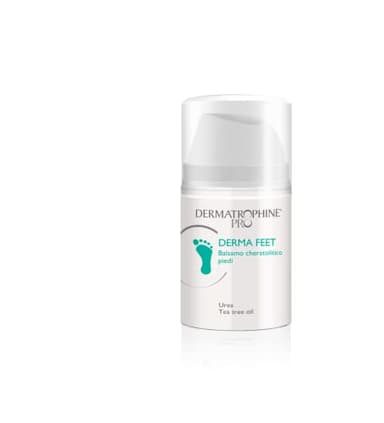 Dermatrophine Pro - Balsamo Cheratolitico Piedi | Crema Piedi Con Burro Di Karitè | Crema Piedi Urea | Crema Piedi Calli E Duroni Per Idratare E Rigenerare La Pelle | Crema Piedi Secchi Screpolati
