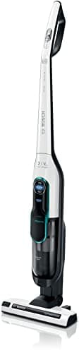 Bosch Athlet ProHygienic 28Vmax Serie I 6 - Aspirapolvere Senza Filo, Ricaricabile, Fino a 60 Minuti di Autonomia con Tecnologia agli Ioni di Litio Bosch, Bianco