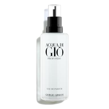 Armani beauty Acqua di Giò Profondo – Eau de Parfum – Colonia per uomini – Profumo da uomo fresco e aromatico – Mandarino, lavanda, note di cedro