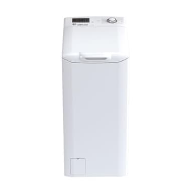 Hoover, H-WASH 300 Lite, H3T 272D3/1-11, Lavatrice a carica dall'alto, 7 KG, Classe C, 1200 giri, 79dB, Cicli Care, 16 programmi, Partenza ritardata, Bianco, AxLxP 86x60x41 cm