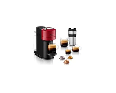 Nespresso Krups Macchina da Caffè, Caffettiera Espresso, Vertuo Next Rosso YY4296FD