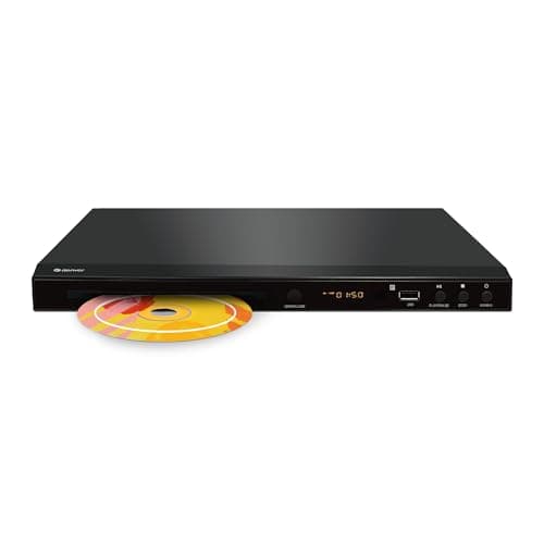 Denver Electronics DVH-1245 Registratore DVD Nero