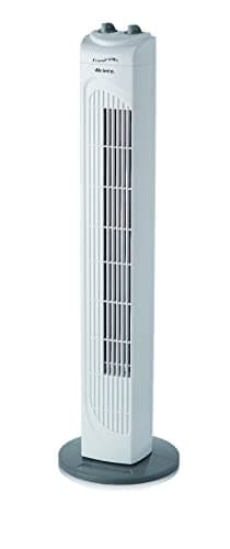 Ariete 843 Freshair Ventilatore a Colonna, 3 Velocità, Funzione Oscillazione, 45 W, Plastica, Bianco, 17 x 16 x 80.5 cm