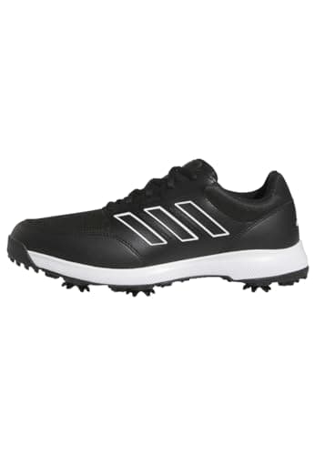 adidas Tech Response 3.0 Wide Golf Shoes, Scarpe Uomo, Core Black/Core Black/Cloud White, 43 1/3 EU