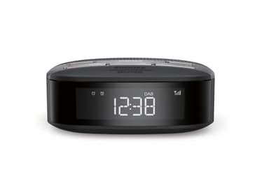 Philips R3505/12 Radiosveglia Digitale DAB+/FM, Allarme Doppio, Timer per Spegnimento Automatico, Design Compatto, Sincronizzazione Automatica Dell'orario, Batteria Tampone, Modello 2020/2021