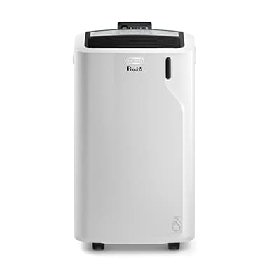 De'Longhi L'Originale Pinguino PAC EM90 Condizionatore portatile da 9800btu/h, Silenzioso, per ambienti fino a 90 m³, 3 velocità di ventilazione, Classe A, Timer 24H, Telecomando