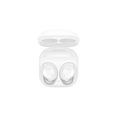 Samsung Galaxy Buds FE Cuffie Bluetooth True Wireless, Cancellazione attiva dei rumori (ANC), Fit Ergonomico, 3 Microfoni, Controlli touch, Bassi profondi, White 2023 [Versione Italiana]