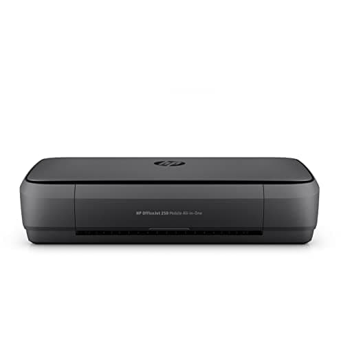 HP OfficeJet 250 CZ992A Stampante All-in-One Portatile, Funzione Stampa/Copia/Scansione fino a 600 dpi, Nero