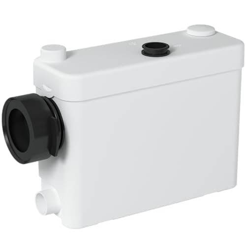 SFA 0017, Trituratore da incasso per montaggio a parete SaniPack, bianco - 17