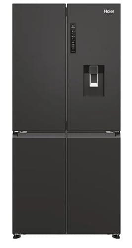 Haier HCR3818EWPT - Frigorifero americano, 463 litri, No Frost, colore Antracite, Classe energetica E