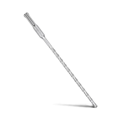 MOXPIFY - Punta per trapano da calcestruzzo, attacco SDS Plus, 6 x 210 mm, con 4 taglienti in metallo duro e doppia elica, per calcestruzzo, pietra, pietra naturale