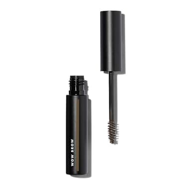 e.l.f. Wow Brow Gel, volumizzante, modulabile, ibrido cera-gel, crea sopracciglia piene e voluminose, fissa le sopracciglia, Neutral Brown, infuso con fibre, 3,5 g