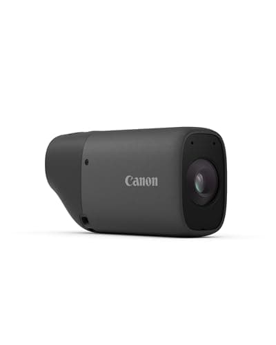 Canon PowerShot ZOOM – Macchina Fotografica Digitale Tascabile in Stile Monocolo - Avvicinati al Soggetto con lo Zoom a 3 Intervalli, Foto da 12MP e Video HD, Connettività Wi-Fi e Bluetooth, Nero