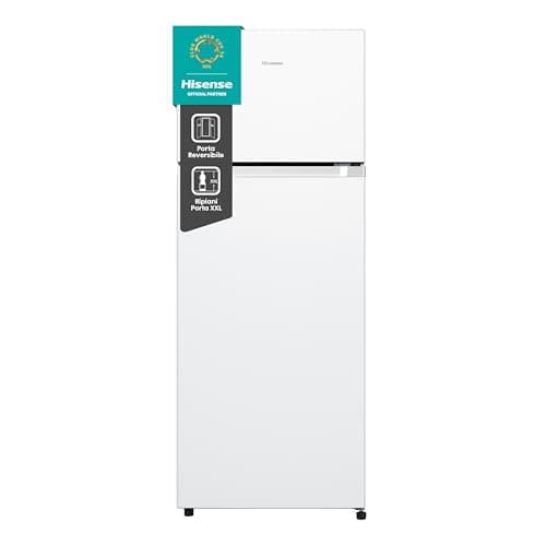 Hisense MTM55205E Frigorifero Doppia Porta a Libera Installazione Modello 2023, 206 L, Bianco