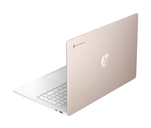 HP Chromebook 15a-na0000sl, Intel Celeron N4500, 8GB RAM LPDDR4, eMMC da 128GB, Display da 15,6" HD, SVA, Antiriflesso, Scheda grafica Intel UHD 600, Wi-Fi, Webcam HD, ChromeOS, Rose Gold