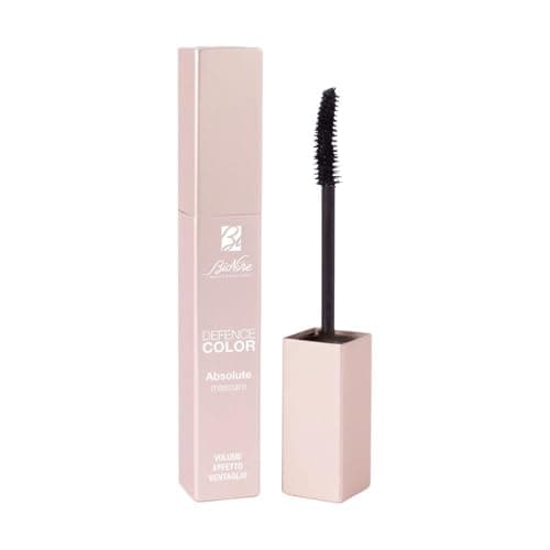 BioNike Defence Color - Absolute Mascara Volume effetto ventaglio, Con Attivi Lash Care, Più Volume, Lunghezza e Curvatura, Per Occhi Sensibili e Portatori di Lenti a Contatto, Lunga Tenuta 10h, 8 ml