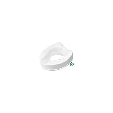 Rialzo wc 14 cm alzawater anatomico con fermi a viti laterali portata 200kg