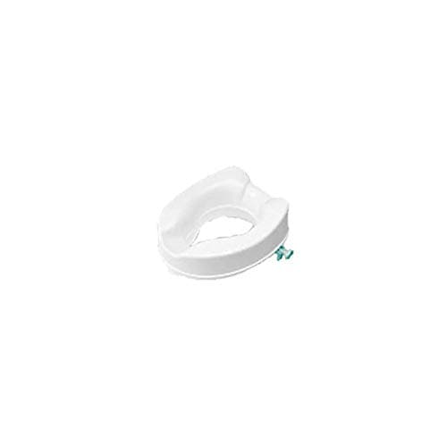 Rialzo wc 14 cm alzawater anatomico con fermi a viti laterali portata 200kg
