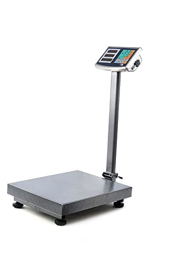 HF 300kg 100g 500x400 mm Bilancia Digitale Elettronica Professionale Con Display bilancia industriale ricaricabile per utilizzarla in Negozio, Casa, Azienda o Attività