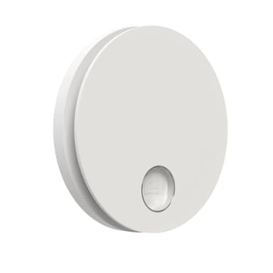 plikc - Aspiratore da parete ad aspirazione assiale serie Ario con speciale membrana in Mylar anti ritorno dell'aria esterna - 100% MADE IN ITALY (Foro Ø 90, BIANCO)