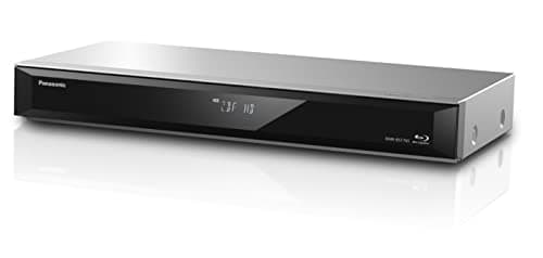 Panasonic DMR-BST765AG - Lettore Blu-Ray e registratore con Twin HD DVB-S Tuner, 500 GB, 4K Upscaling, Ultra HD, registrazione simultanea, Smart Ready, argento