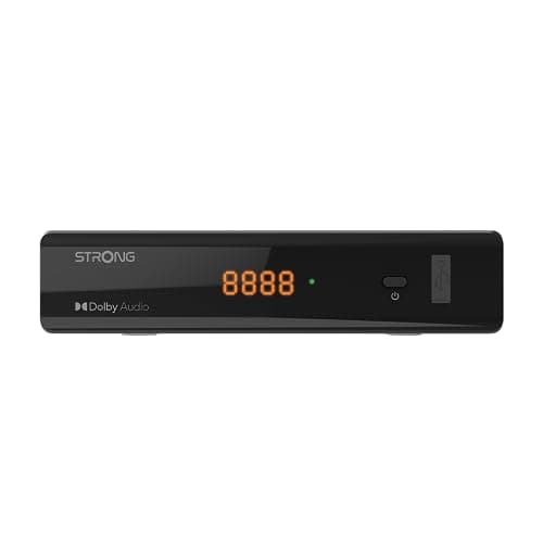 Strong SRT 7040 decoder satellitare S2 DVB-S2 FTA Receiver, USB Multimedia, Ethernet RSS Ricevitore canali satellitare Free. Encoding Video HEVC.265 Main 10