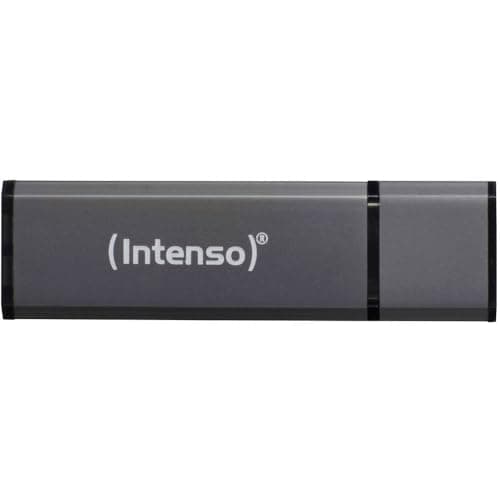 Intenso Alu Line - Chiavetta USB da 8GB - Pendrive USB 2.0, Antracite