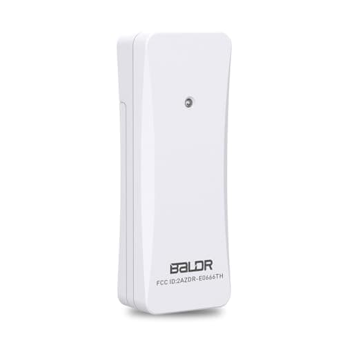 Sensore esterno per stazioni meteo, sensore wireless per temperatura e umidità all'aperto, impermeabile, preciso, alimentato a batteria