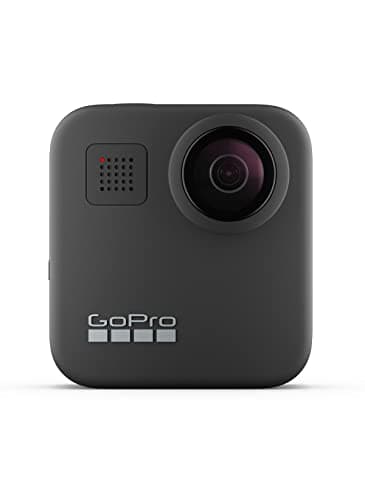 GoPro Max - Fotocamera Digitale Impermeabile 360 ​​Con Stabilizzazione Infrangibile, Touch Screen e Controllo Vocale - Streaming Live Hd, Nero