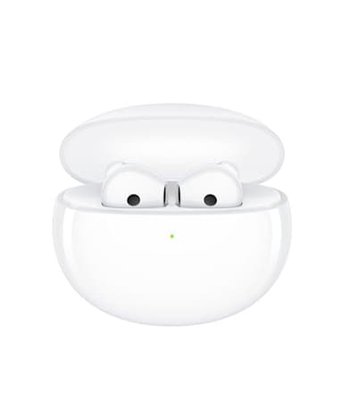 OPPO Enco Air3i Auricolari True Wireless, 35h di Autonomia, Driver da 13.4mm, Bluetooth 5.3, Raggio 10m, Controlli Touch, Cancellazione del rumore IA, Android e iOS, IPX4, [Versione Italiana],Bianco