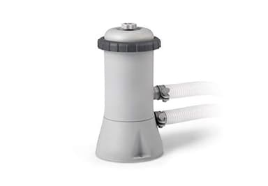Intex 28604GS - Pompa Filtro a Cartuccia 2006 L/h, 220-240 V, Grigio, 17.1 x 18.4 x 32.8 cm