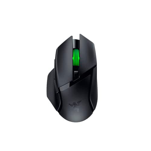 Razer Basilisk V3 X HyperSpeed - Mouse wireless da gaming personalizzabile (9 comandi personalizzabili, HyperSpeed Wireless e BT, Sensore ottico avanzato 5G da 18K, Tecnologia Chroma RGB)