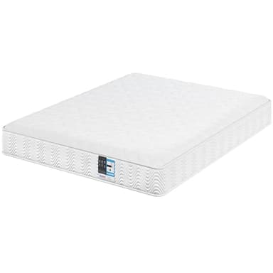 Yaheetech Materasso Matrimoniale 160 x 200 cm Altezza 23 cm a Molle Insacchettate con 7 Zone di Supporto Media Rigidità H3 Traspirante e Ergonomico Spedito Sottovuoto Arrotolato Bianco