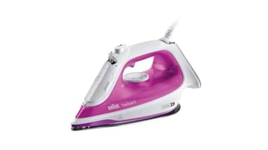 Braun SI5225PU Ferro da Stiro a Vapore Serie 5, Piastra in Ceramica, Funzione Anti-Goccia, Vapore Verticale, Colore Blu
