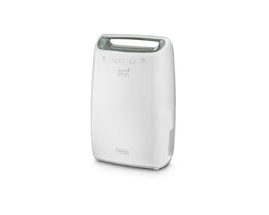 De'Longhi Tasciugo AriaDry Deumidificatore DEX212SF, Deumidificatore Portatile con Sistema di Filtrazione a 3 Azioni, Funzione Asciutto, Umidificazione 12L/Giorno, R290, Serbatoio Rimovibile, Bianco