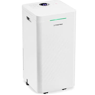 TROTEC TTK 27 HEPA Design deumidificatore e purificatore d'aria adatto per ambienti fino a 15 m²/37 m³, deumidificatore, protezione da troppopieno, serbatoio dell'acqua