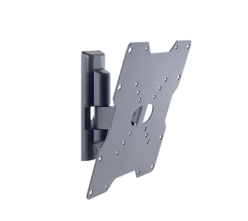 Meliconi CME ETR200, Supporto TV Parete, Supporto TV Inclinabile, Staffa per TV a Schermo Piatto da 26" a 40", Attacco VESA 75-100-200, Portata 30 Kg, Made in Italy, Nero
