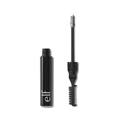 e.l.f. Brow Laminating Gel, gel per sopracciglia ad asciugatura invisibile, fissaggio forte resistente all’acqua, effetto laminato, pettinato e scolpito, prodotto vegano e non testato sugli animali