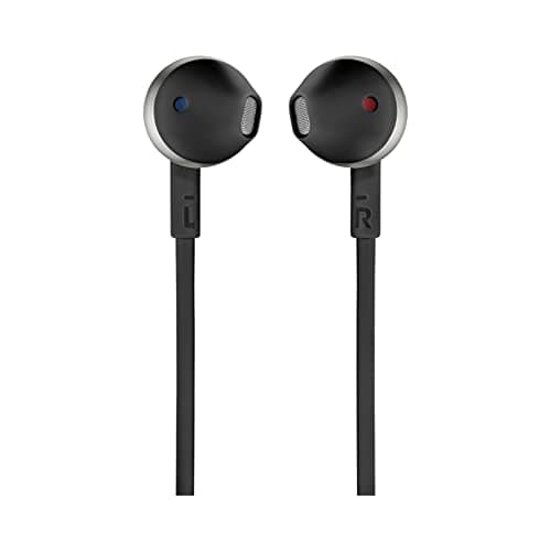 JBL JBLT205BLK Auricolari con Microfono, Nero