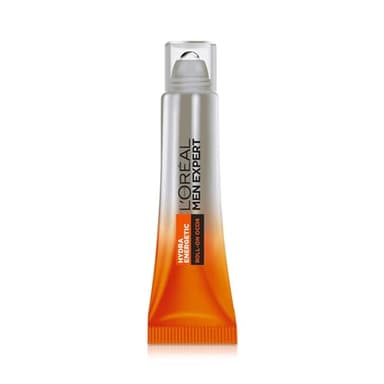 L'Oréal Men Expert Roll-On Occhi Anti-Fatica Uomo Hydra Energetic, Rifresca lo Sguardo e Riduce l'Aspetto di Borse e Occhiaie, Arricchito con Caffeina e Vitamina C, 10 ml