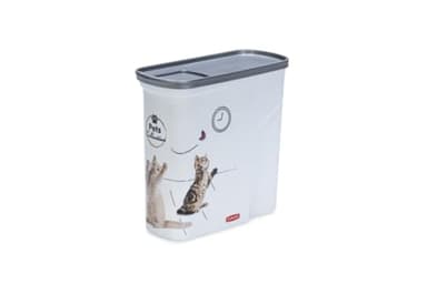 Curver PetLife - Contenitore per alimenti per animali, 2 kg, 20,5 x 8,6 x 19,40 cm