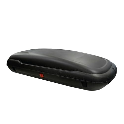 Accessori auto Shop RAICAR 60134 Gran-Pree, Box tetto Portapacchi in polipropilene, 400 litri – Nero Carbon