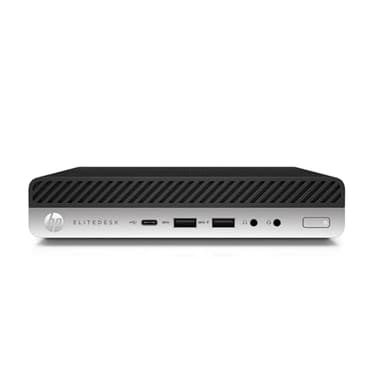 HP Elitedesk, Mini Pc Tiny, Intel i5-9500 6 Core 3 Ghz, Ram 16Gb SSD 256Gb, Win 11, Pc Desktop Mini, LAN, Display Port Omaggio Chiavetta Wi-fi (Ricondizionato)