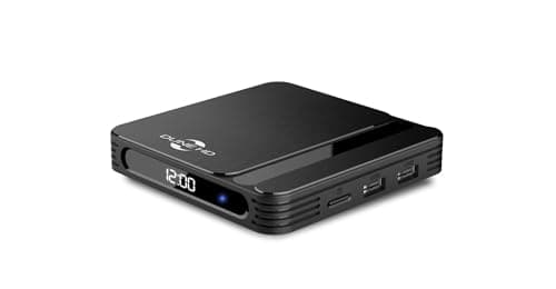 Dune HD AV1 4K Android TV Box, Lettore multimediale, HDR10+, 2GB/16GB, 4Kp60, Ethernet, 2x USB 2.0 host, WiFi 2T2R, Bluetooth, Display, HDMI 2.1, Optical S/PDIF, ISO DV P7 FEL MKV AFR